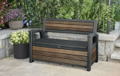 Садовая скамейка Deco 227 л, с сундуком для хранения (Deco Garden Bench 227 L)