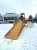 Зимняя деревянная горка "IgraGrad Snow Fox 12 м" с двумя скатами (две лестницы) Зимняя деревянная горка "IgraGrad Snow Fox 12 м" с двумя скатами (две лестницы)