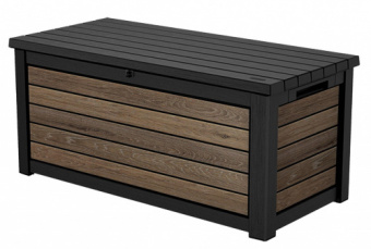 Сундук Деко 630л (Deco deck 630 L Walnut) темно-коричневый, светло-коричневый