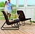 Комплект Rio patio set, графит, коричневый